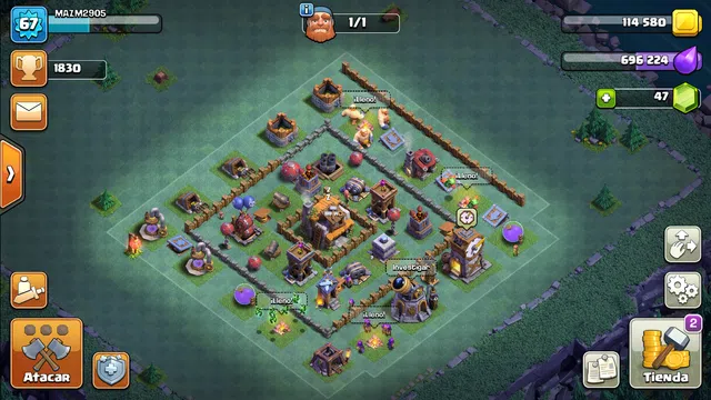 Base layout