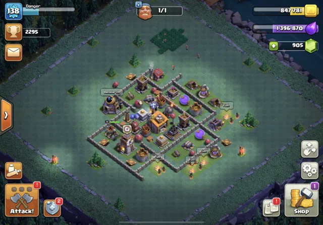 Base layout