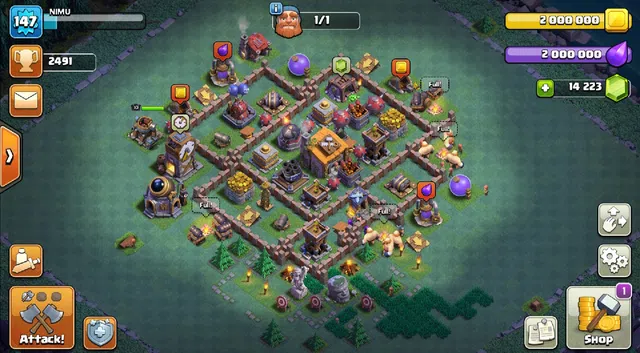 Base layout