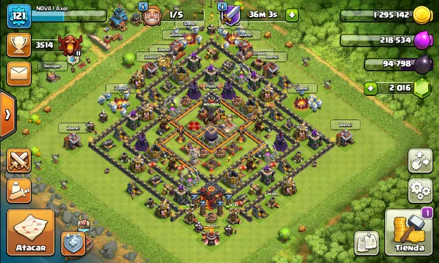 Base layout