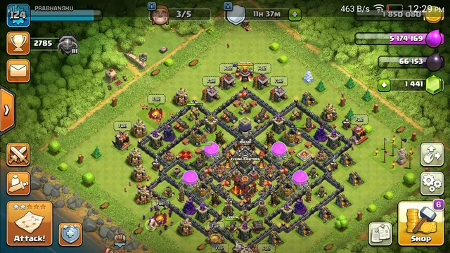 Base layout