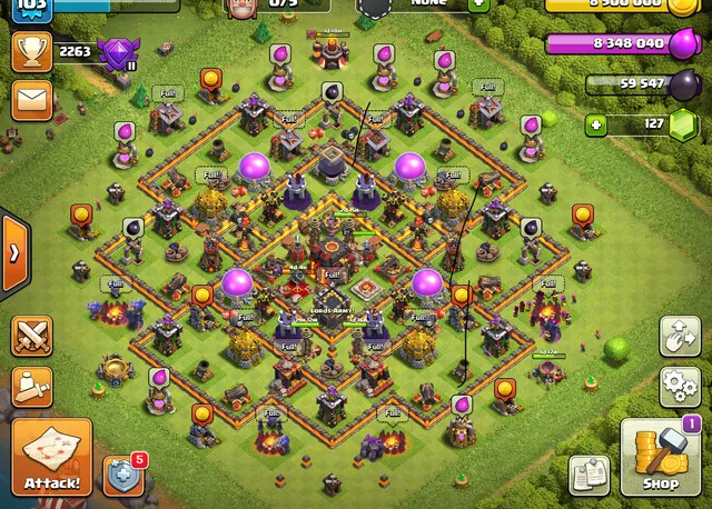 Base layout