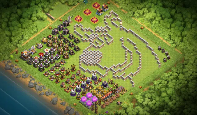 Base layout