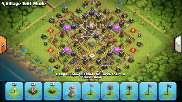 Base layout