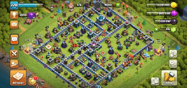 Base layout