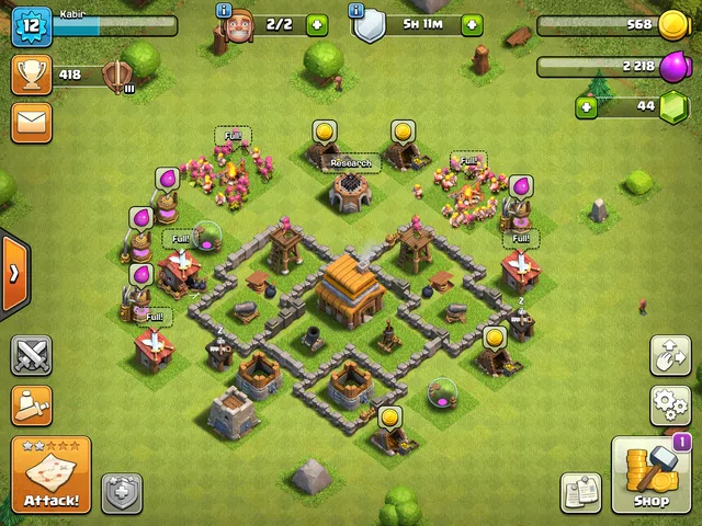 Base layout