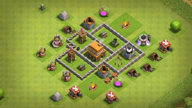 Base layout