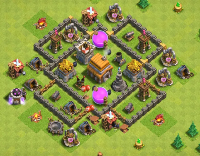 Base layout