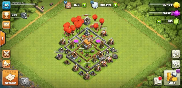 Base layout