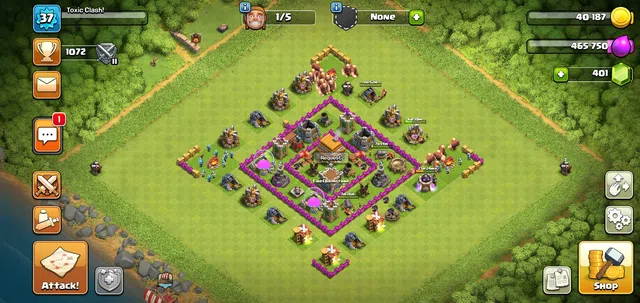 Base layout