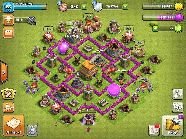 Base layout