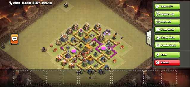 Base layout