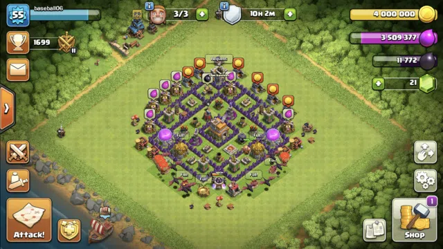Base layout