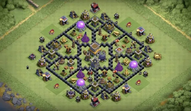 Base layout