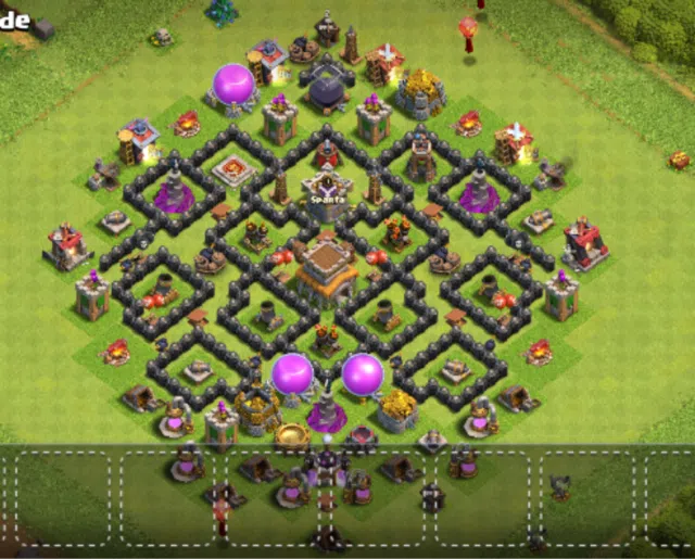 Base layout