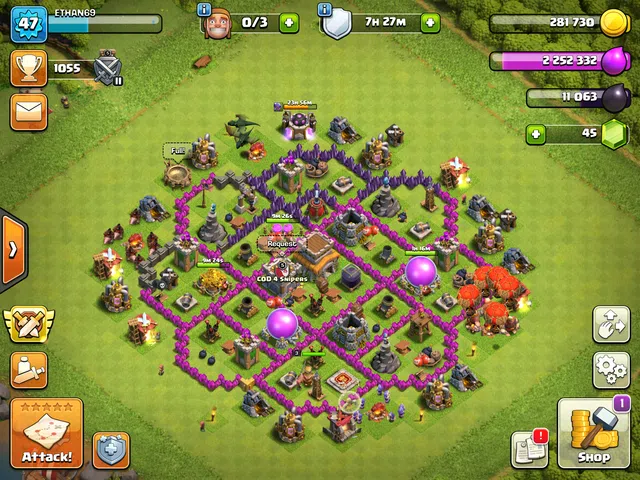 Base layout