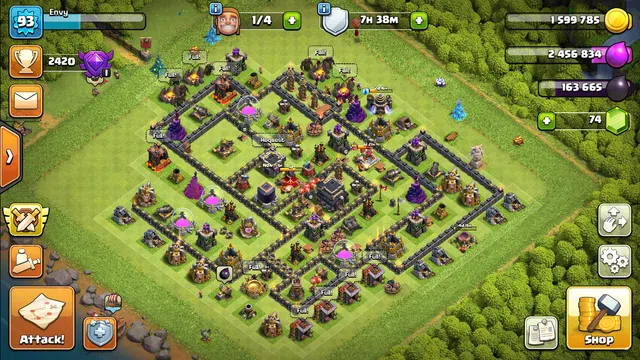 Base layout